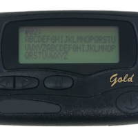 Gold Alphanumeric Pager